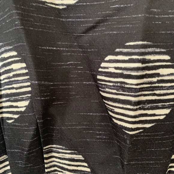 Banana Republic Black Cream Dot A Line Shift Dress - Picture 8 of 12